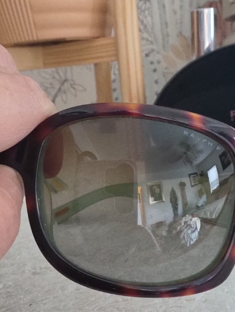 Ralph Lauren Tortoise Shell Sunglasses with Brown Gradient Lenses - Picture 7 of 11